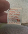 Ty Beanie Babies Peace Bear 1996 with Tag Protector P.E. Pellets — photo 4