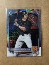 2025 Bowman Draft Chrome Mega Mojo Refractor - #BDC-71 Mitch Voit Mets