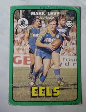 1978 SCANLENS RUGBY LEAGUE Mark Levy #135 Parramatta Eels 