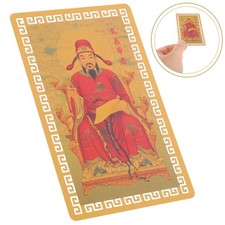 Aluminum Magnesium Alloy Amulet Card For Good Luck Fengshui Decoration