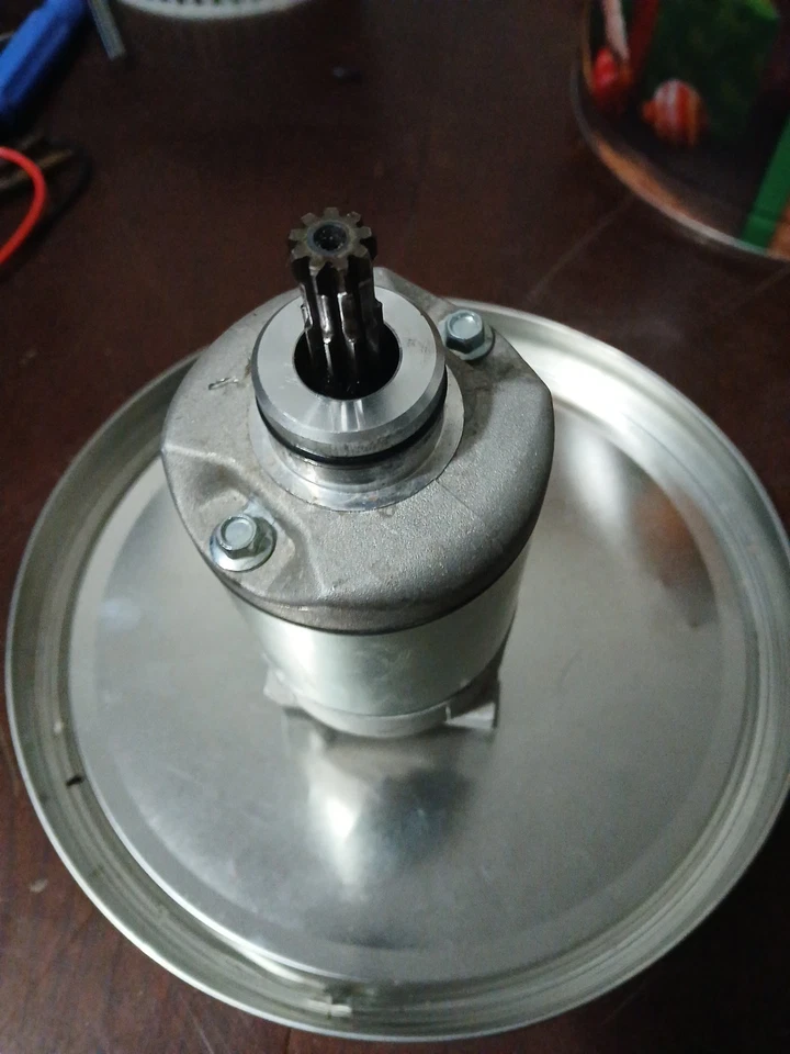 Motor de arranque para motor Honda AX-1 NX250 AX-1 NX2502 CBX250 XL250 XR250 Foto 2 de 4