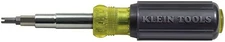 Klein Tools 32527 Multi-Bit Screwdriver / Nut Driver, 11-in-1 with Black 