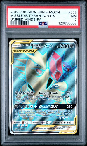 Mega Sableye & Tyranitar-GX graded PSA 7 for sale on eBay