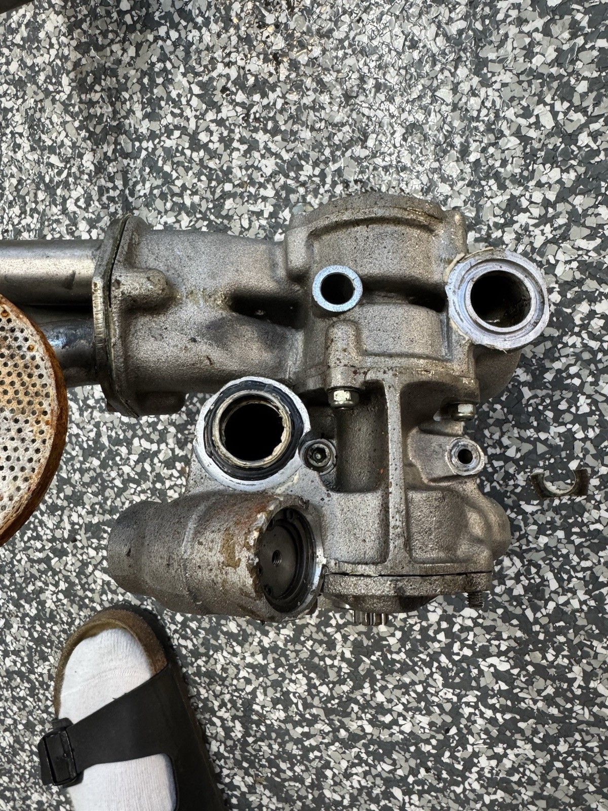 LAMBORGHINI MURCIELAGO LP640 ENGINE OIL PUMP ASSEMBLY W/ PICKUPS OEM 07M115103A
