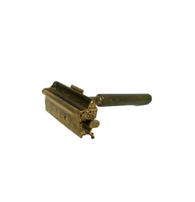 Rare - Vintage Gold-Tone VALET Autostrop Men s Shaving Safety Razor - - [C7]