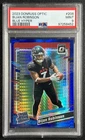 BIJAN ROBINSON PSA 9 2023 PANINI DONRUSS OPTIC #206 ROOKIE BLUE HYPER PRIZM 8452