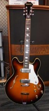 Guitare électrique (Epiphone) Casino 1985 Hollow Body Made in Japan Matsumoku...