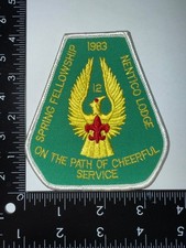 Vintage BSA Boy Scouts 1983 Spring Fellowship...