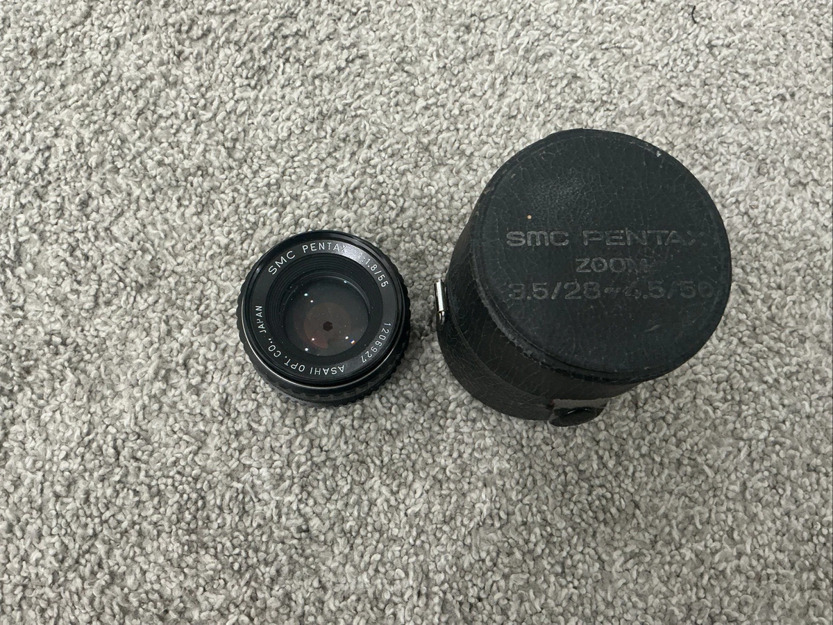 Pentax SMC f/1.8 Camera Lenses 55mm Focal for sale - eBay