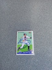 Joe Mcewing Signed In Person 2002 Fleer Tradition Mets Card A14