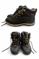 L.L.Bean Hiking Boots Mens 11 Black Mid TEK2....