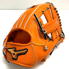 Mizuno Pro HAGA 1AJGH33103 11.5" Infield Baseball Glove BitterOrange RHT Japan