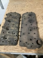 Pair Original Mercury Flathead V8 Ford Cylinder Heads- Free Shipping