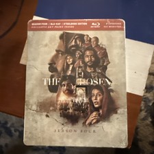 THE CHOSEN SEASON 4 BLU-RAY STEEL BOOK EDITION  EXCLUSIVE ART PRINT New Sealed