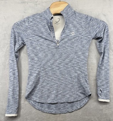 Zero Restriction Women's Shae 1/4 Zip LS Blue Charlotte CC Women's Size XS