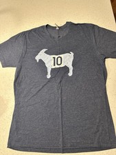 LIONEL MESSI ARGENTINA GOAT SHIRT MENS L