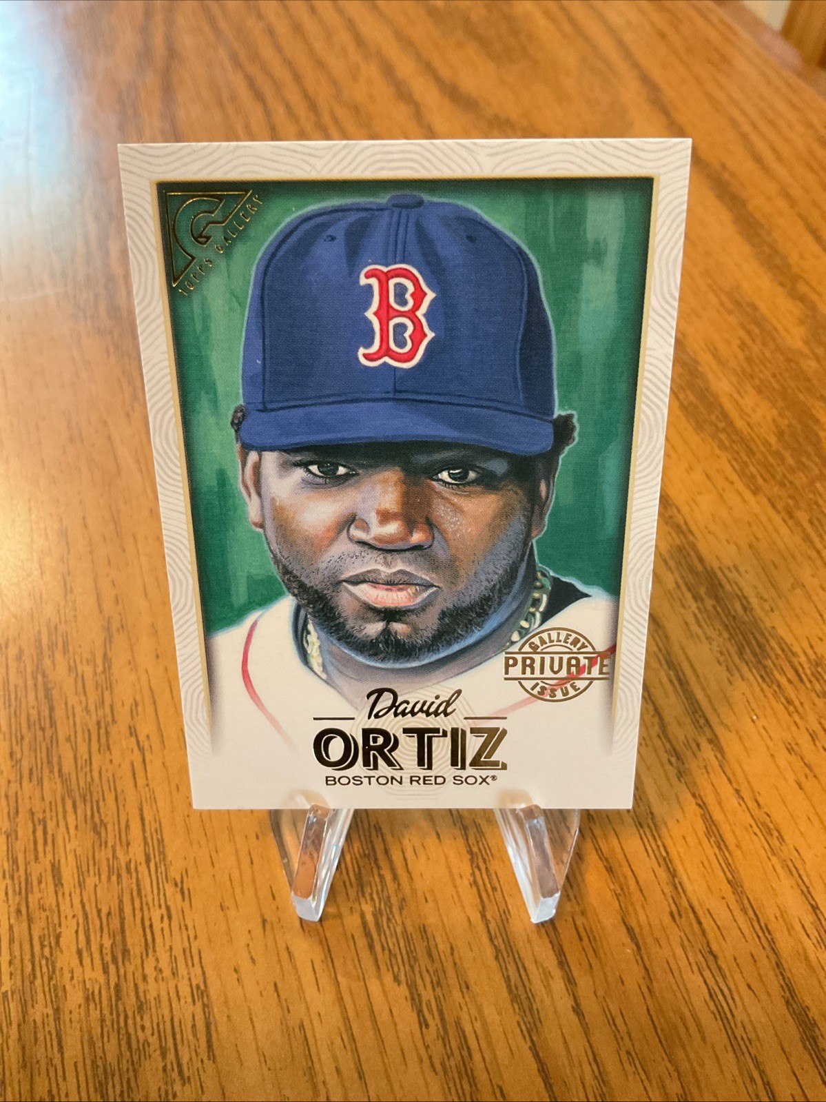 2018 Topps Gallery Private Issue 36/250 David Ortiz #91 HOF