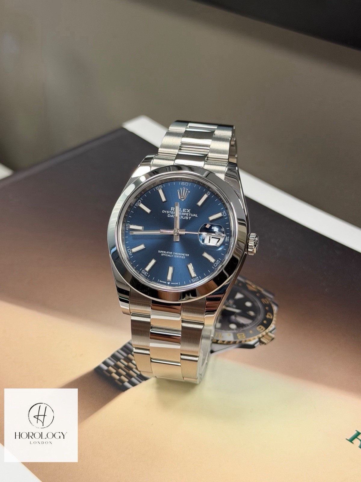 Rolex Datejust 41 - Blue Dial - Full Set - 126300 - 2022