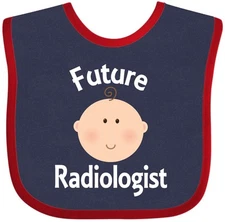 Inktastic Future Radiologist Occupation Baby Bib Radiology Doctor Medical Job