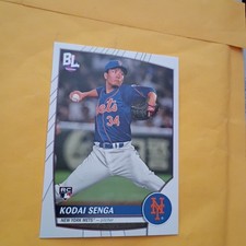2023 Topps Big League Kodai Senga RC #101 New York Mets 