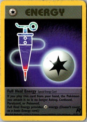 Pokemon Full Heal Energy 81/82 Team Rocket Englisch