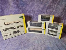 RARE! NEW In Box! Trix HO 24104 Set Of 5 Freight Cars