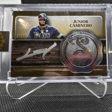 2025 Topps Five Star Silver Signature GOLD Junior Caminero /10