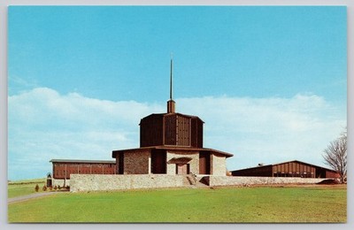 Portsmouth Priory RI Postcard - Pietro Belluschi Architecture 1960