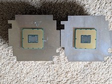 One Matching Pair Of Intel Xeon SLBV6 X5660 2.8GHz 12MB 6Core LGA1366 CPUs