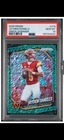 JAYDEN DANIELS 2025 PRIZM GREEN SHIMMER /5 #278 COMMANDERS PSA 10 POP 2 Q4244