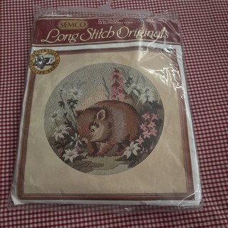Semco Long Stitch Kit Wandering Wombat Vintage