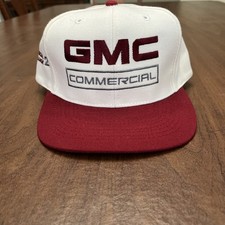 Gmc Commercial New Trucks Cars White Gray Red Hat Cap Golf Gmc Commercial New Trucks Cars White Gray Red Hat Cap Golf