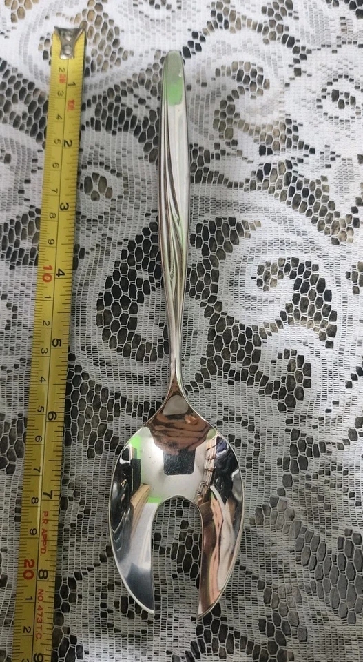 DE COLECCIÓN WMF 90 PLATEADO MEDIADOS DE SIGLO ESTILO MODERNO SERVIR SPORK 🥗 Foto 4 de 4