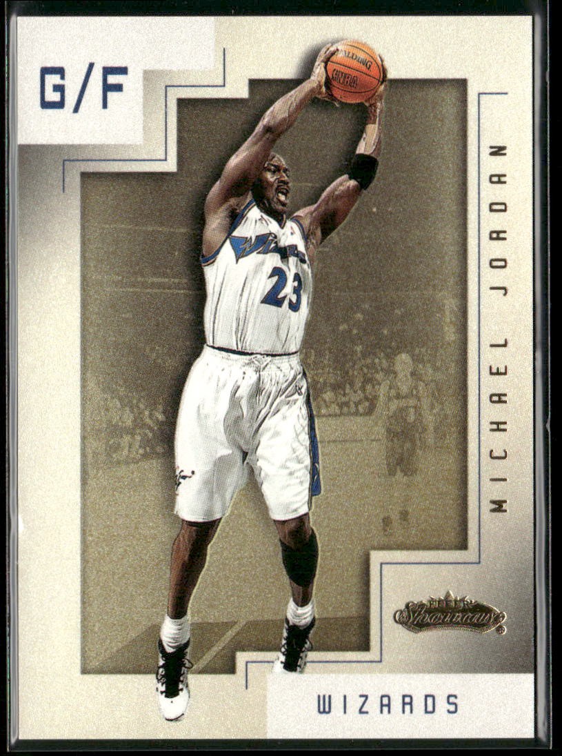 2001-02 Fleer Showcase #86 Michael Jordan