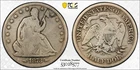 1873 CC PCGS Genuine - G Details Arrows Seated Liberty Half Dollar
