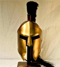 Medieval Halloween Costume Roman Helmet Great King Leonidas Spartan Helmet Gift