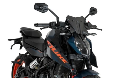 Puig New Generation Sport pour Ktm 390 DUKE, 125 DUKE Noir mat - Photo 1/3