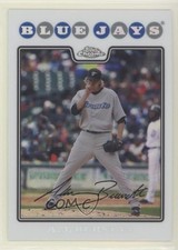 2008 Topps Chrome Refractor AJ Burnett #137 04eb