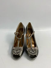 Poetic Licence  Size 8.5 Silver Rhinestone(s) Heels