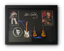 Elvis Presley Shadow Box ? 36x27cm Display Frame | Music Fan Wall Art Gift