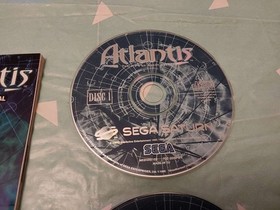 Saturn - Atlantis SEGA PAL FRA Tres Bon Etat PROMO