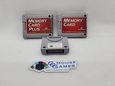 N64 Performance Memory Card Plus Control Pack Lot Of 3 Nintendo 64 CCGHouse BU