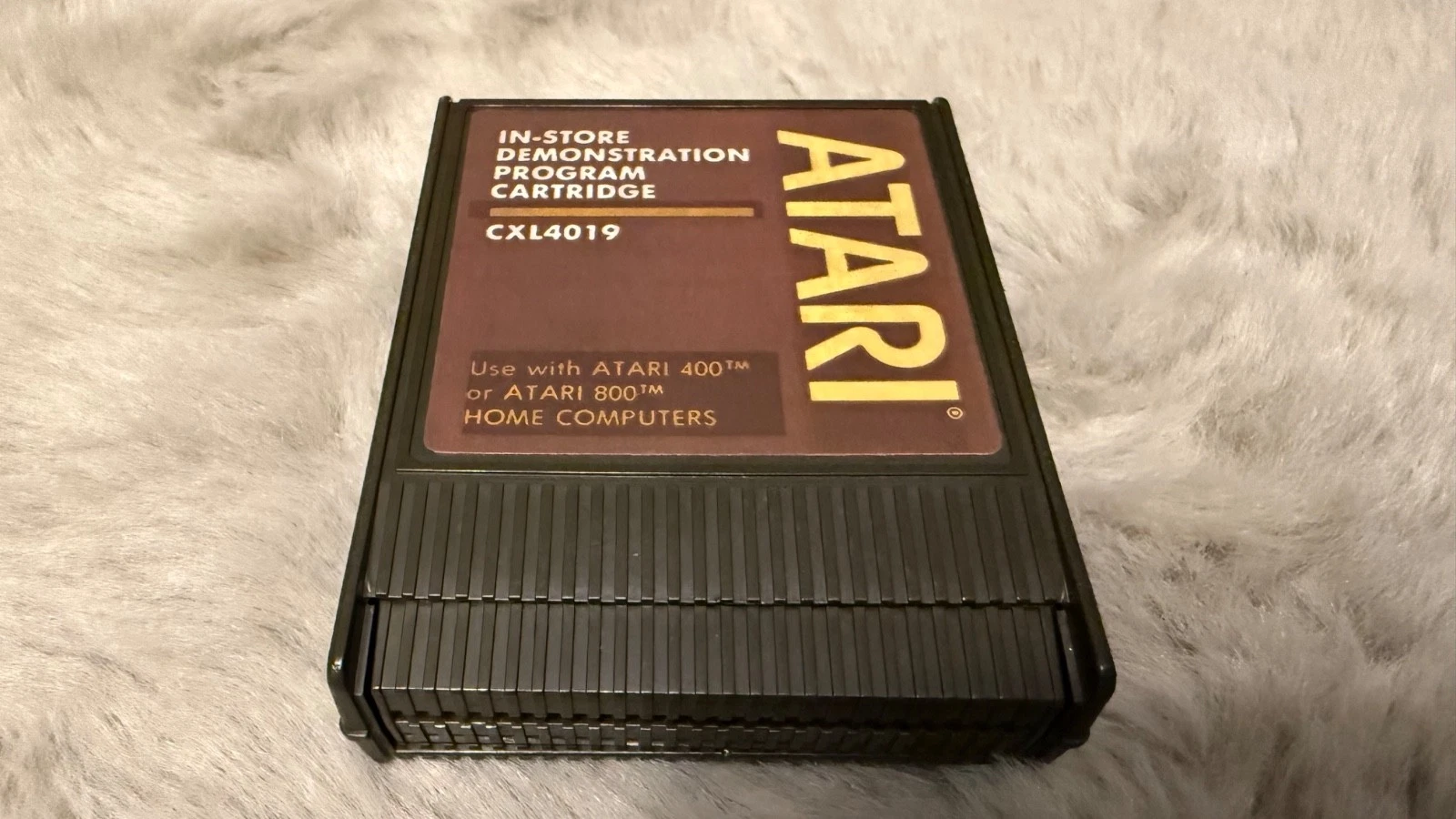 Additional photo for ATARI 800 XL Demonstration Cartridge (CXL 4019)