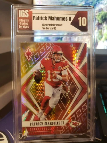 2020 Panini Phoenix - Patrick Mahomes II #45 Fire Burst IGS 10