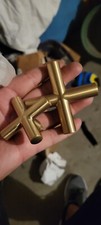 Pfister Tenet 2-Handle Cross handle Kit - Brushed Gold - Model: HHL-049TNTBG