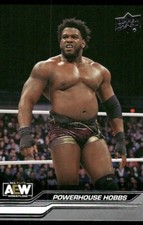 2024 Upper Deck AEW #49 Powerhouse Hobbs wrestling card