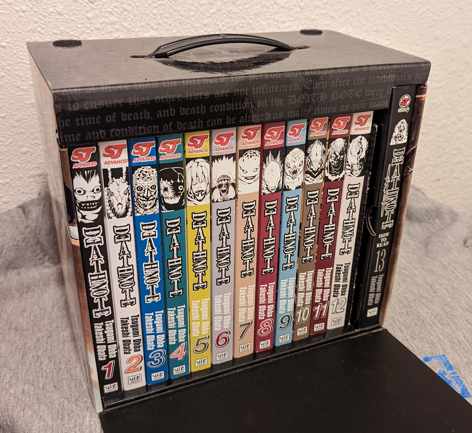 Death Note manga Complete Box Set 1-13 & Booklet, Read Once.