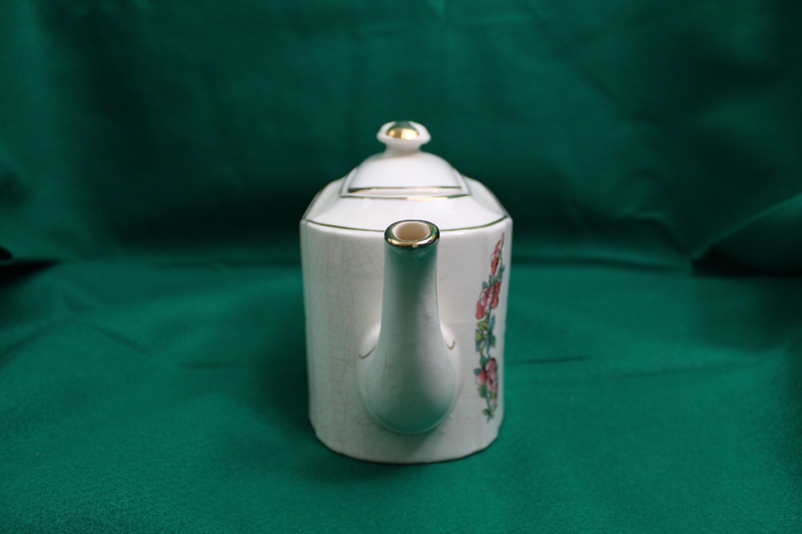 Vintage Arthur Wood England Donegal Ceramic Floral Teapot eBay