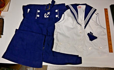 Vintage 1940's Kaynee Oliver Twist Boys Size 5 Sailor Outfit Shirt and Pants