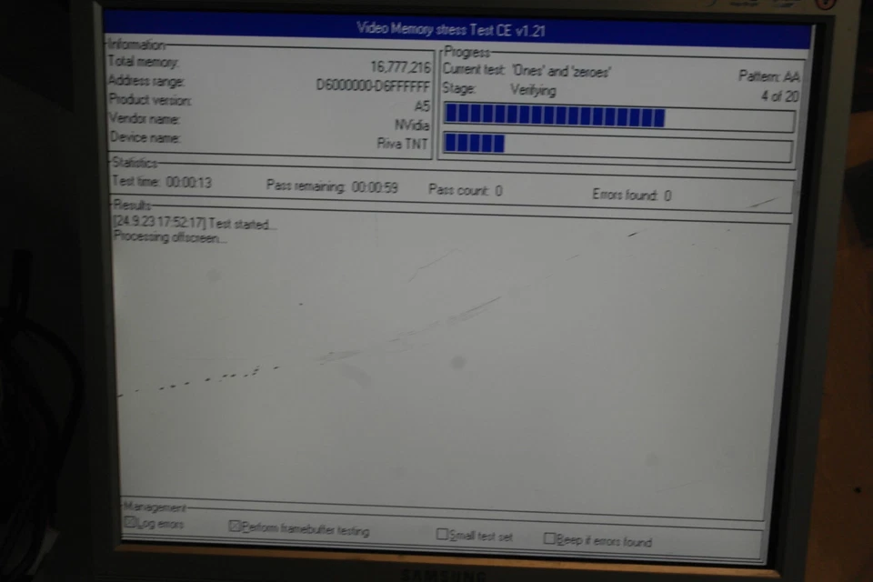 ASUS AGP-V3400  TNT  16MB SGRAM Graphics VGA Video  Card - AGP VIVO video in out - Image 3 of 4